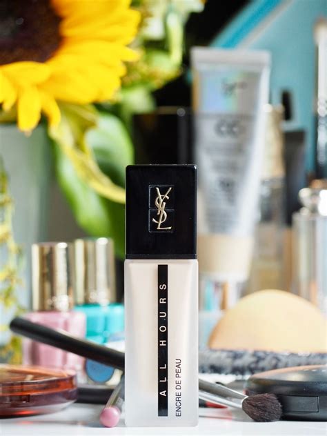 ysl matte 5 swatch|YSL all hours foundation reviews.